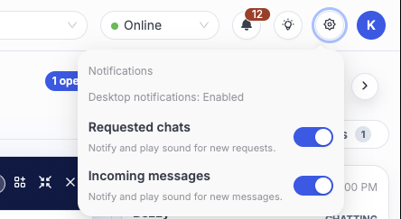 Notification Settings