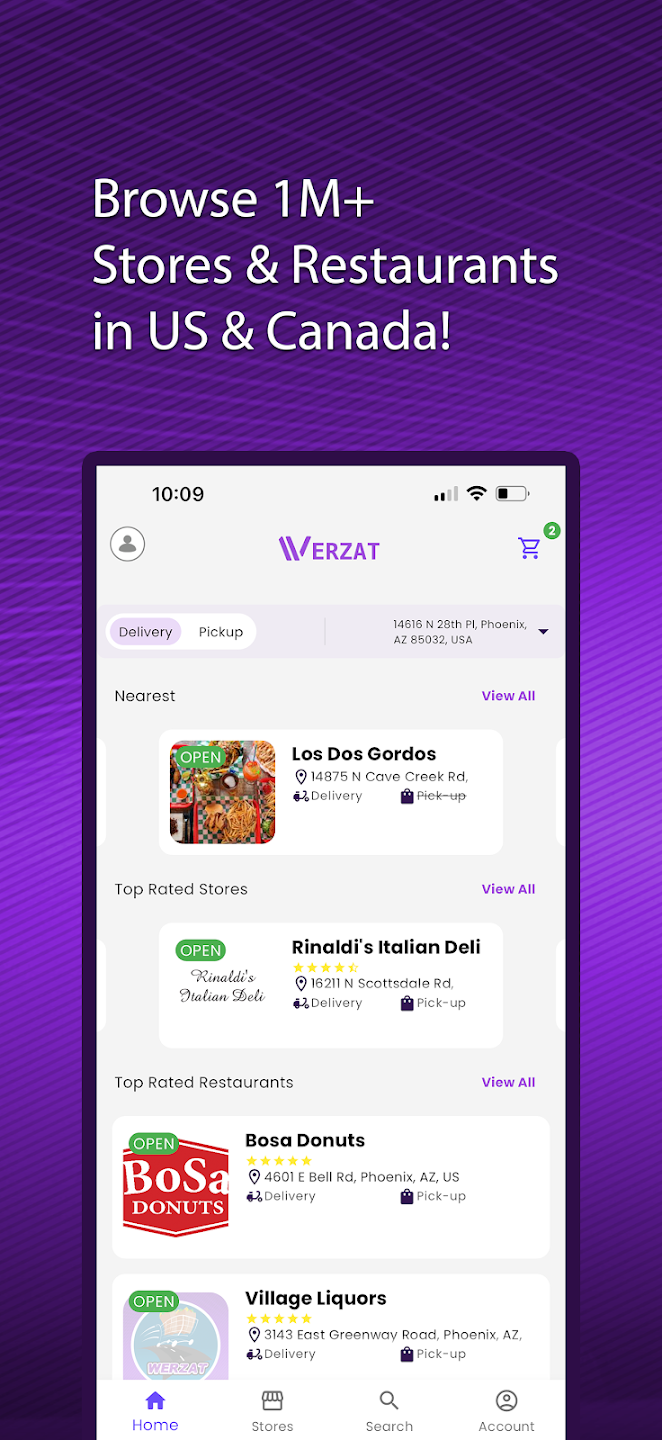 Store Browse — Mobile